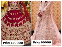 Wedding Bridal Barat Lehnga /Wedding walima Maxi /Walima Designer mexi