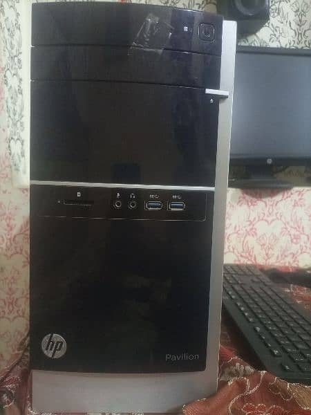 best Condition HP All Set Complete CPU 20 inch Led keyboard Muse All 1