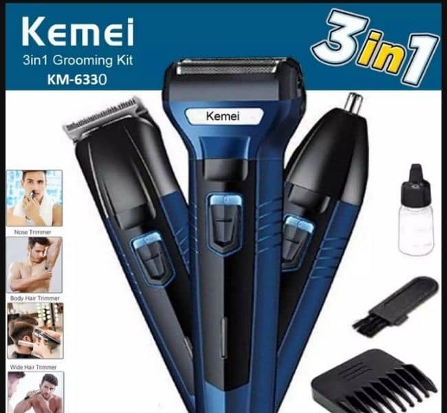 3 in 1 Shaving Kit For Mens Shaving Trimmer for men's 0