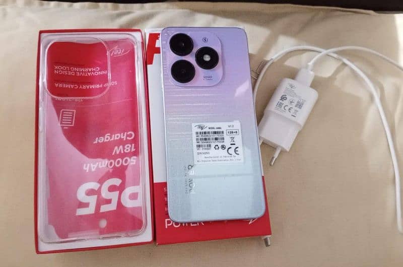 P55 8GB 128Gb dual sim official PTA approved 1