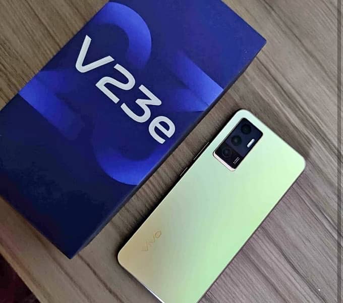 Vivo v23e 8+4 256gb dual sim new condition 0