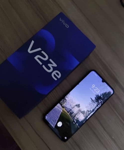 Vivo v23e 8+4 256gb dual sim new condition 1