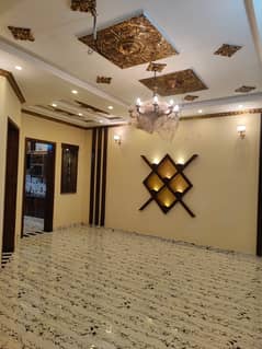 5 Marla brand new Double storey luxury solid construction owner built leatest spanish style house available for sale in johertown lahore with original pics