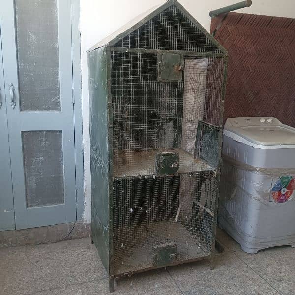 Heavy weight iron cage ideal for hens and other pets 3