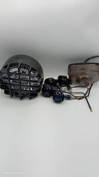 bike headlight & backlight or indicator set 3