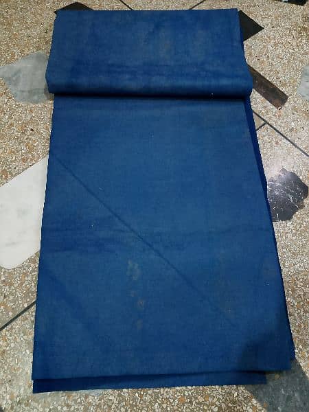 Carpet Blue colour in good condition Rs. 5500 . . . Banaras Colony Rwp. 1