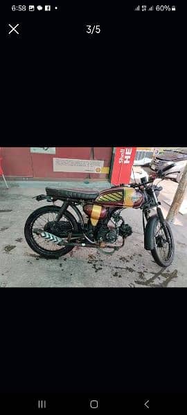 Honda 70cc Cafe Racer 2