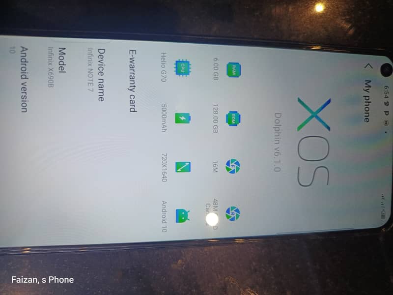 Infinix not 7 6/128 0