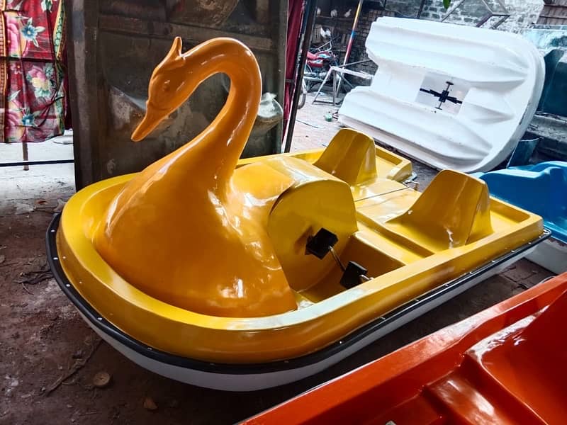 fiberglass duck design paddle boat (new design) 0