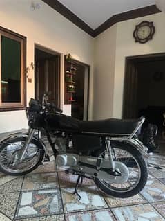 CG 125 2023 Model Islamabad Number Registered