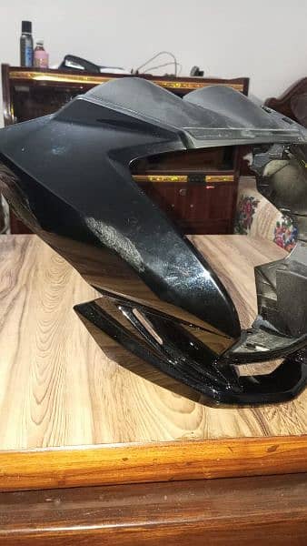 HONDA PRIDOR HEADLIGHT VISOR. 1