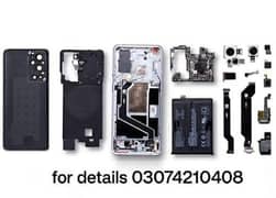 One plus 7 pro 8 9 10 pro board battery camera panel Strips Parts