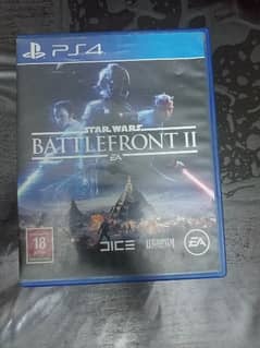 PS4 CD Star wars battlefront 2