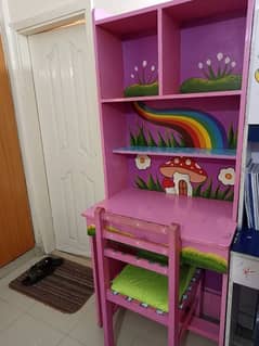 Study Table For kids Pink and blue