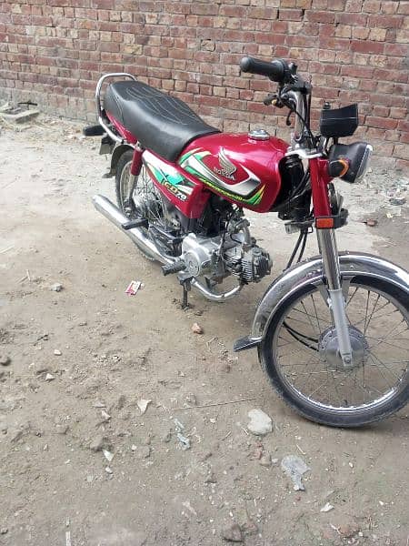 HONDA CD 70 MODEL 2022 0