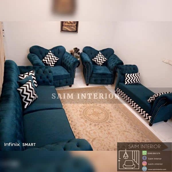 New Fancy Design Sofa Set, Saim Interior 3