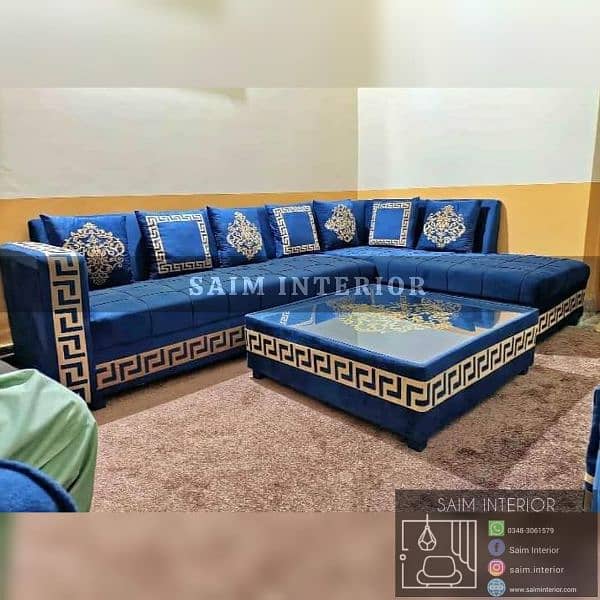 New Fancy Design Sofa Set, Saim Interior 4