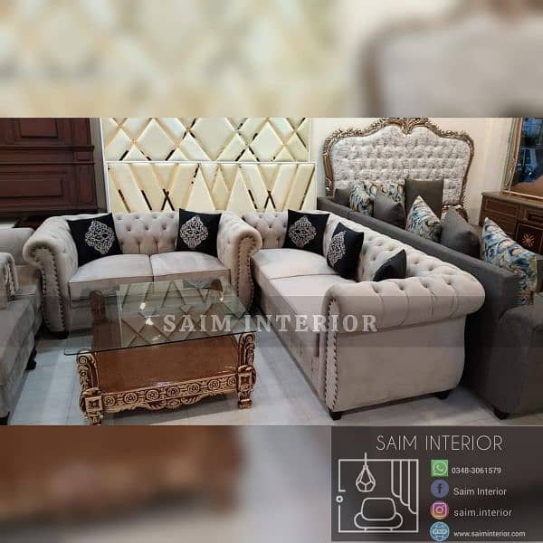 New Fancy Design Sofa Set, Saim Interior 6