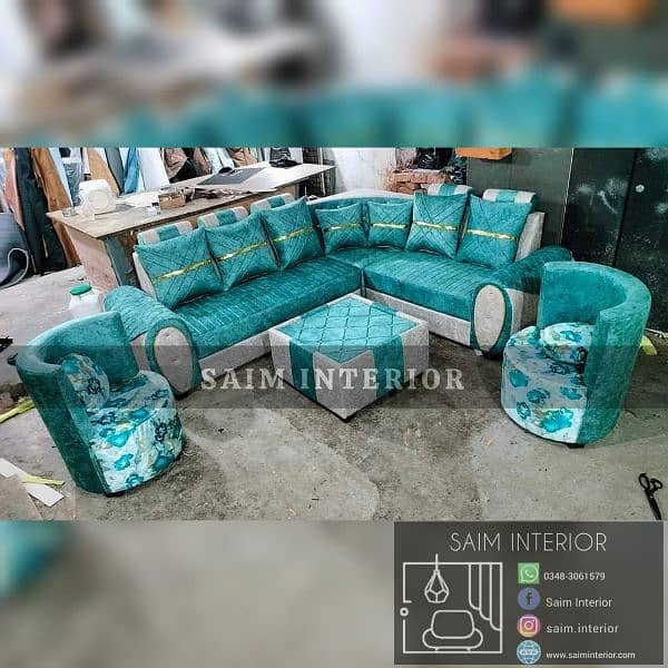 New Fancy Design Sofa Set, Saim Interior 9