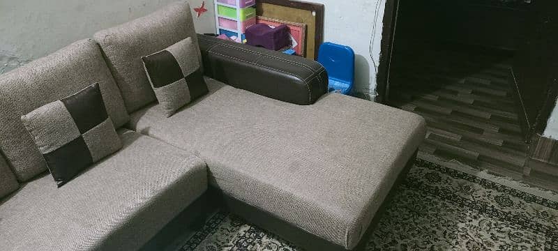 L Shaped, 07 Seater Sofa 1