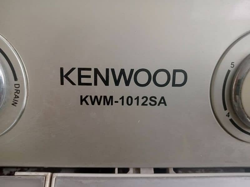 Kenwood washing machine 5