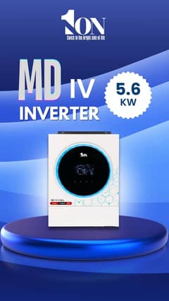 Solar Hybrid Inverter (1on )5.6KW | PV6000 with, without battery| IP21 0