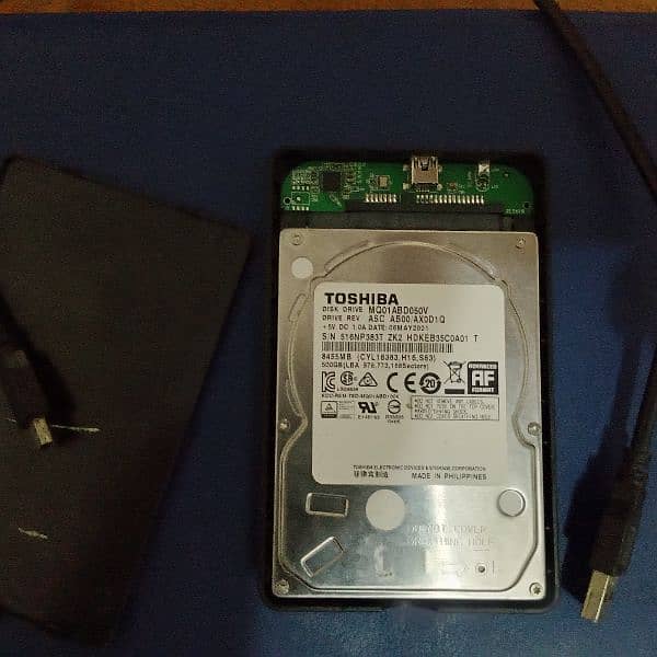 laptop hard disk 500gb hard drive with hdd case 1