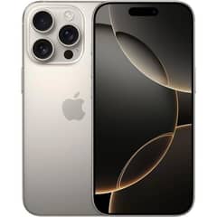 IPhone 16 pro Natural titanium