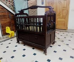 Wooden Baby Cot Multifunction 0