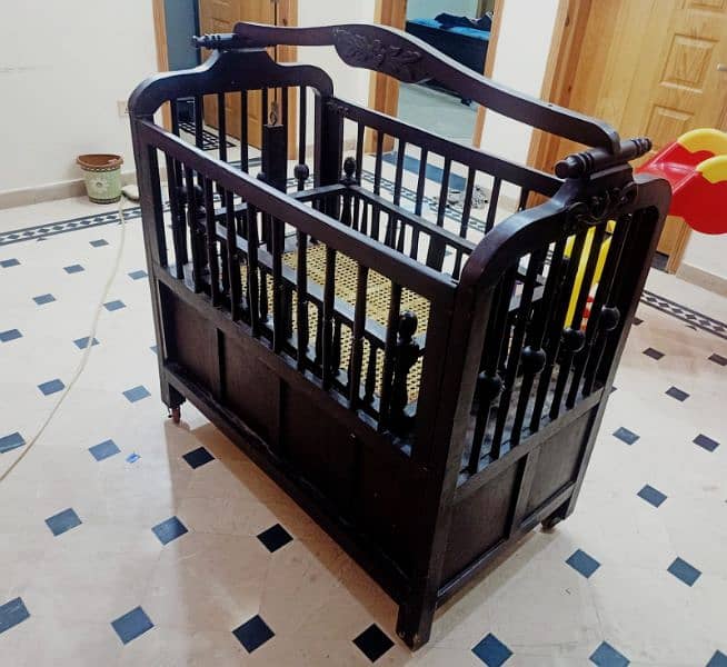 Wooden Baby Cot Multifunction 1