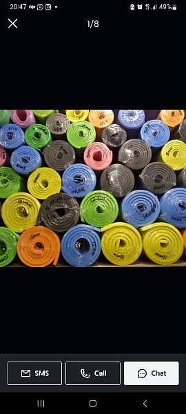 yoga mat yoga ball gymnastic ball yoga roller ab roller floor mat 5