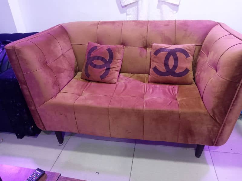 6 seatr sofa only 2 month use for sale 1