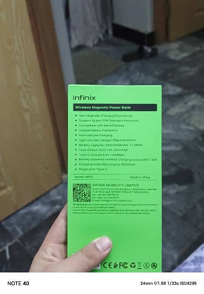 infinix note 40 8+8 256 6