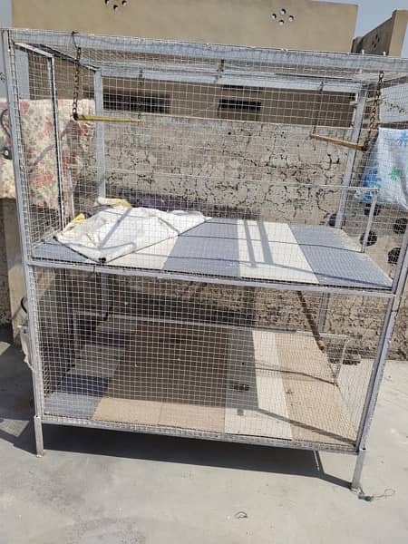 cage for sale steel made special barfi jali good candition 1