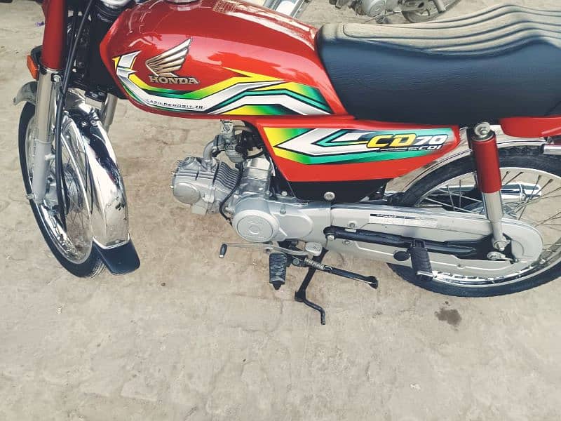 Honda CD70 2023 Number laga huwa Paki 23 3