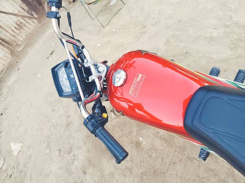 Honda CD70 2023 Number laga huwa Paki 23 5