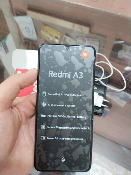 4/128 one day use Readmi A3 9