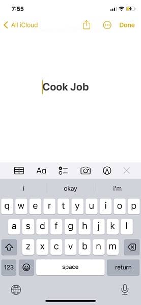 Cook chahy / cook requires G10 0