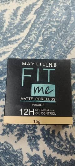 fit me face powder