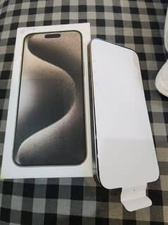 iphone 15 pro max, Natural titanium 256GB