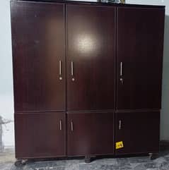 wooden cupboard