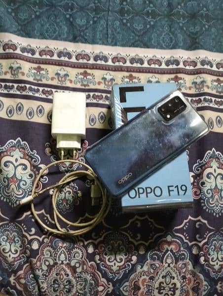 OPPO F19 JENUAIN CELL PHONE 0