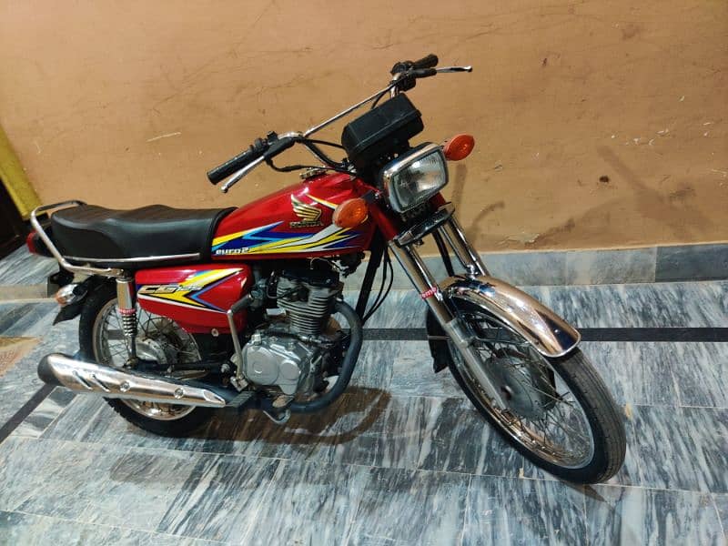 HONDA CG 125 2019 GOLDEN NUMBER SLM-2 03151171115 5