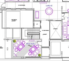 I will make Autocad 2D floor plan with best  planning designs for your