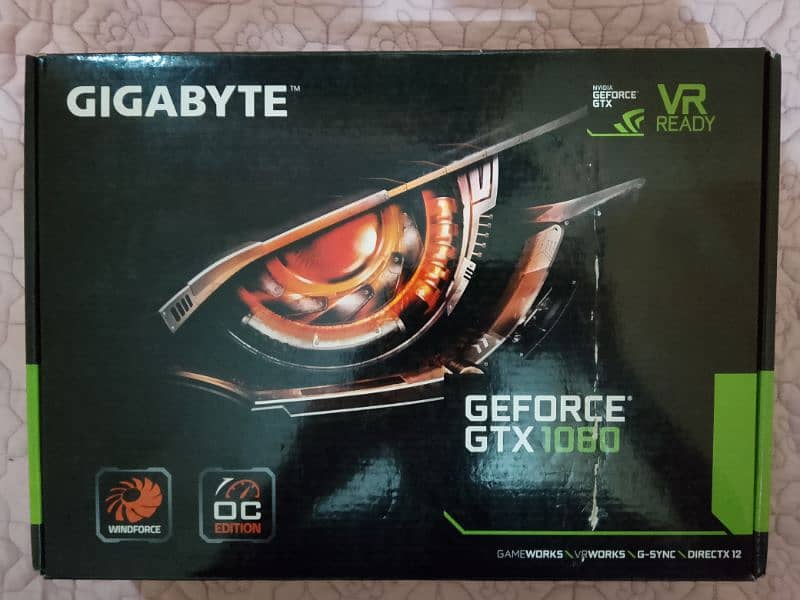 Nvidia GTX 1060 6 gb ram graphics card with box 3