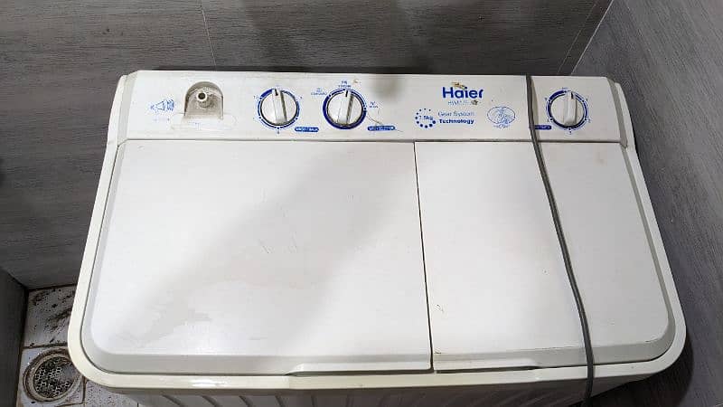 haier washing machine 7.5kg. . . 1