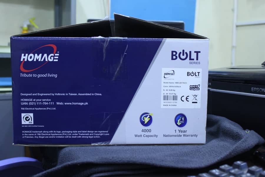 Homage BOLT SERIES 4 KW (HBS-4017SCC) SOLAR INVERTER 4