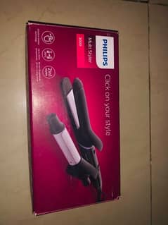 Philips multi hair styler (straightener+curler) 0