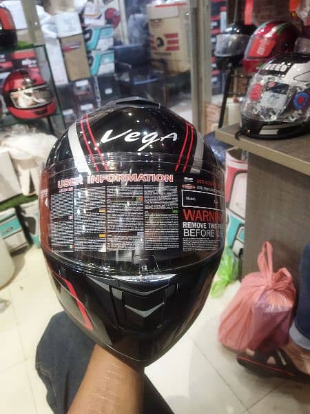 vega Indian helmet Dot certificate 7