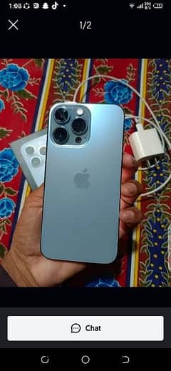 apple iphone 13pro 128 GB PTA approved officially full acc. . waranty ma